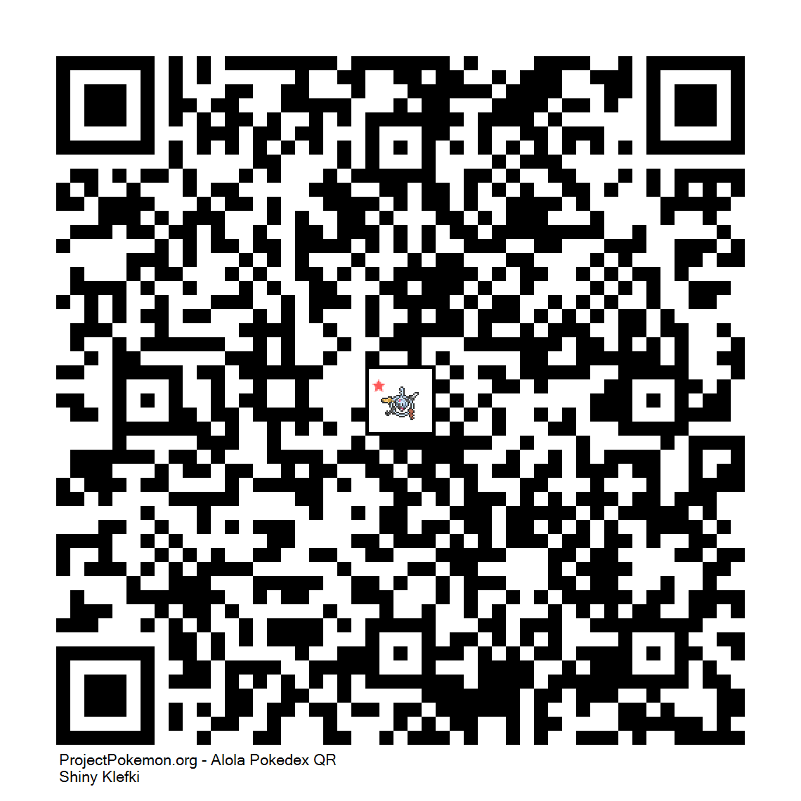 Cdigo QR de Klefki variocolor